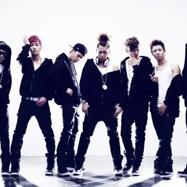 Block B — K-pop group photo