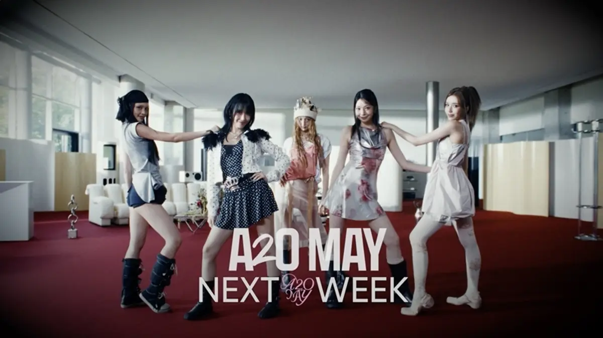 A2O MAY makes first Korean music show appearance with 'Love Got Me Ooh'