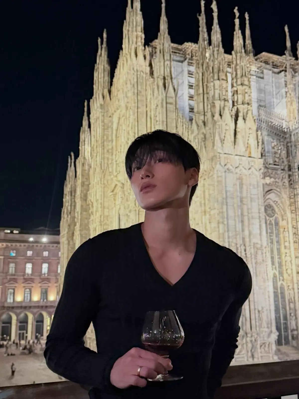 ATEEZ San teases Vogue World and Dolce & Gabbana events in night-view Instagram post