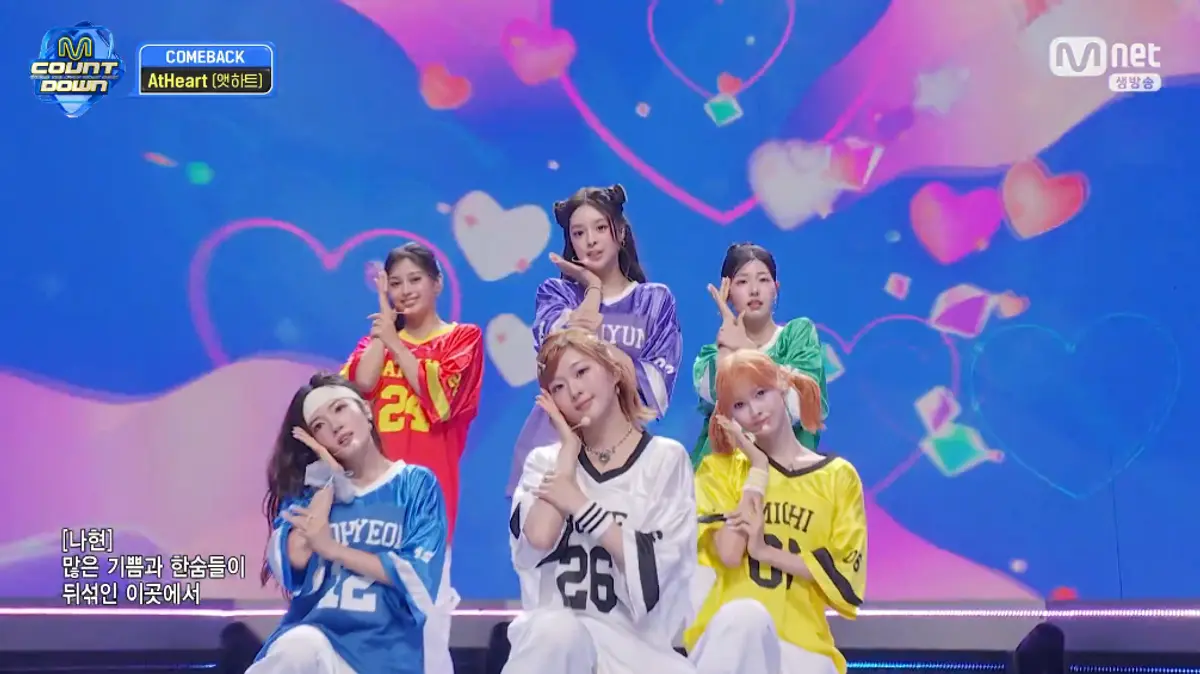 AtHeart brings '3!4!' to M Countdown as second TIME TRAVEL PROJECT single