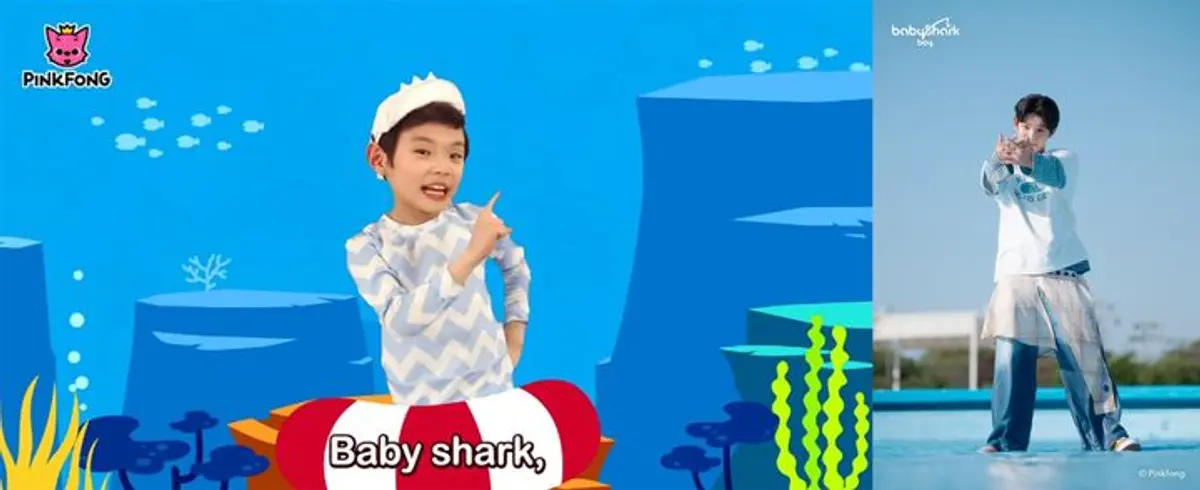 Baby Shark Boy debuts as solo artist with single 'WAVE', feat. Monsta X's Jooheon