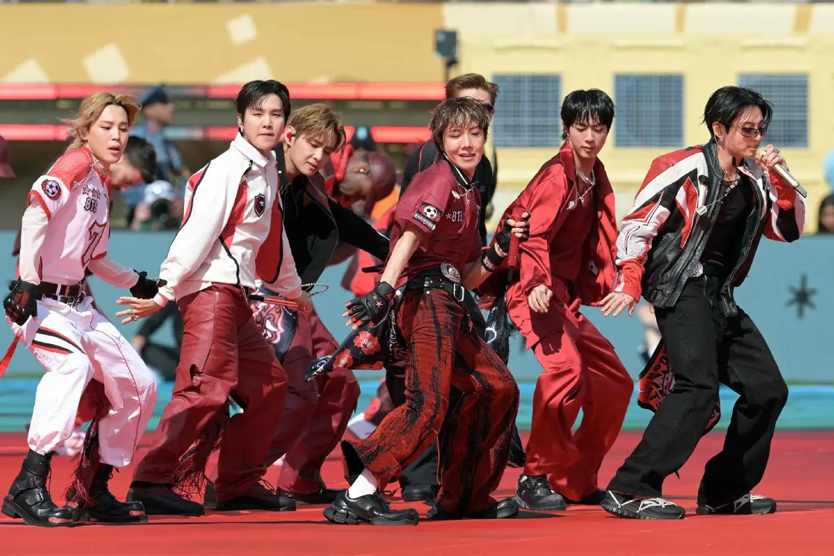BTS headline the first-ever halftime show at a FIFA World Cup final