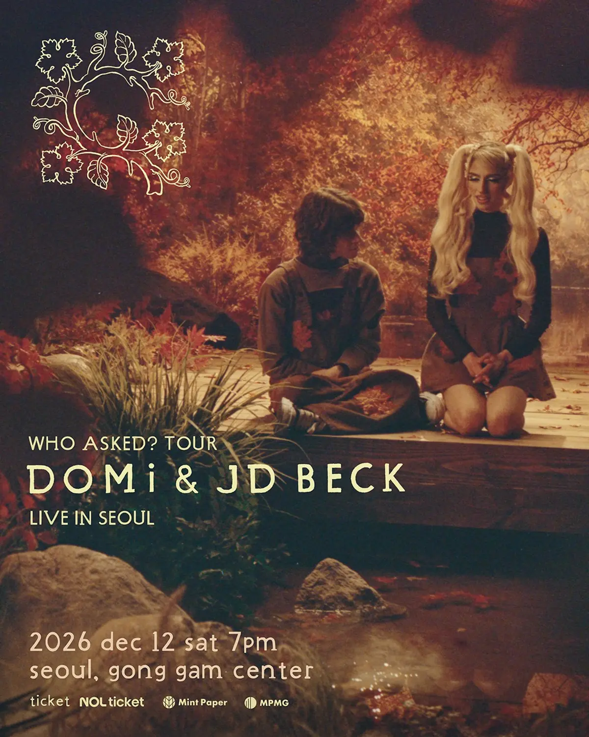 DOMi & JD Beck bring WHO ASKED? TOUR to Seoul this December