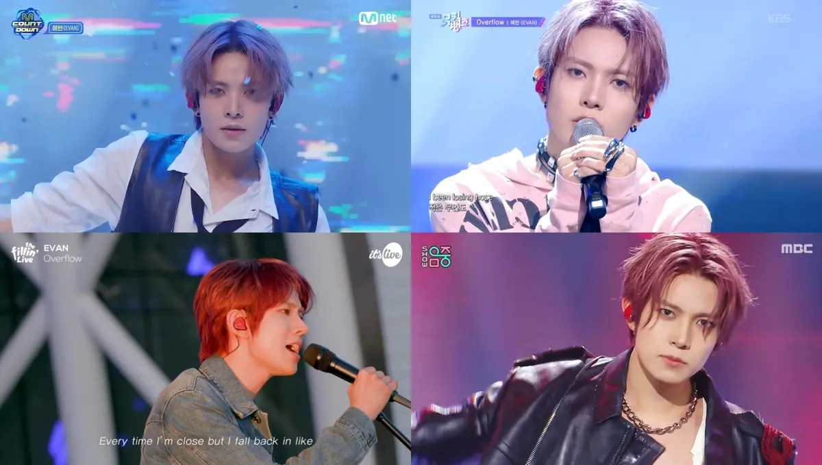 EVAN wraps debut single 'RIDE OR DIE' activities after Inkigayo, heads to Grammy Museum and KCON LA