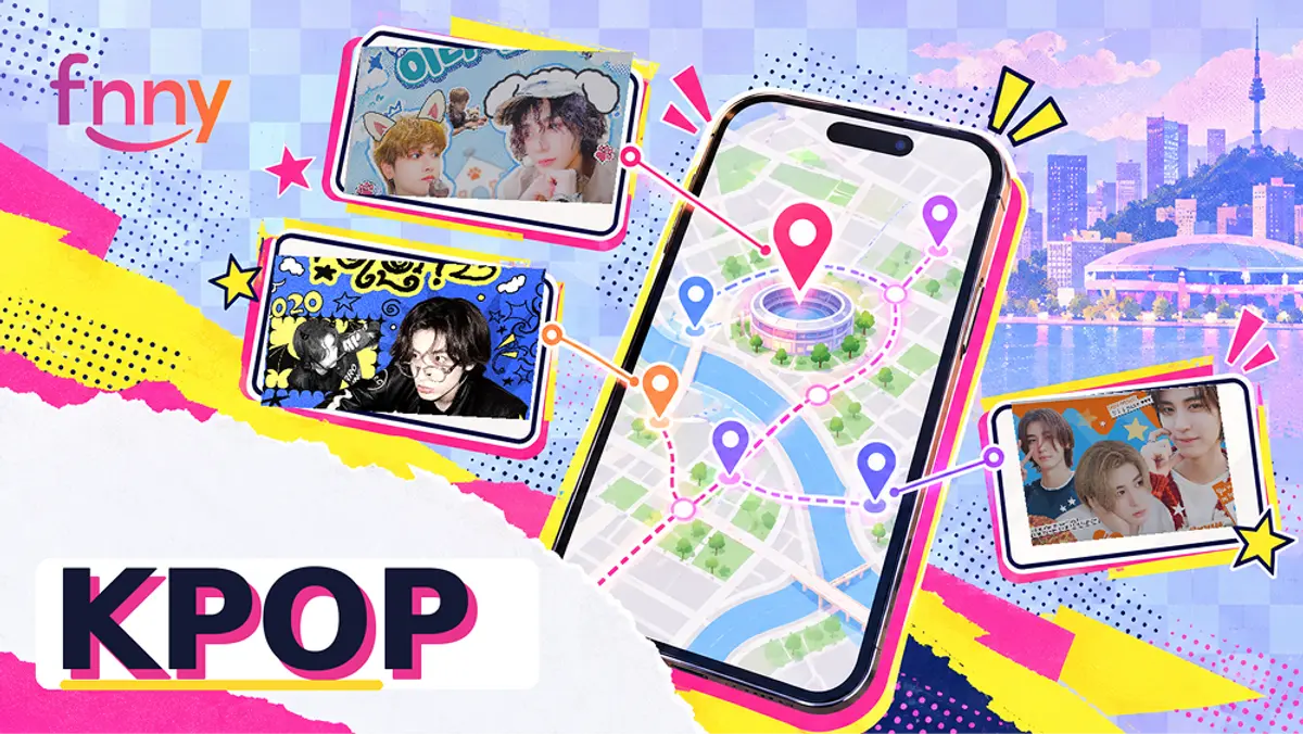 fnny adds 311 K-pop events to its map: concerts, overseas tours, birthday cafes in one place