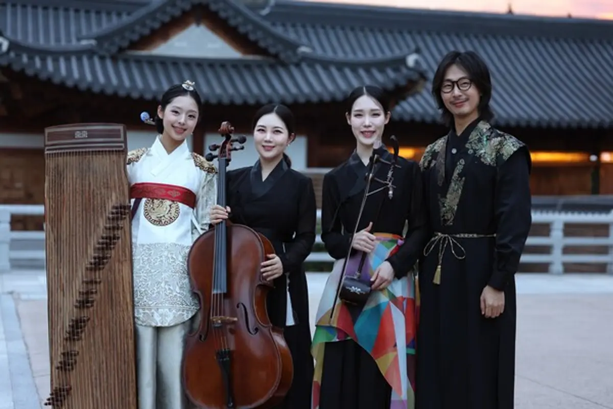 HwaSooMok reinterprets BTS 'Boy With Luv' with gayageum, haegeum, cello, and piano