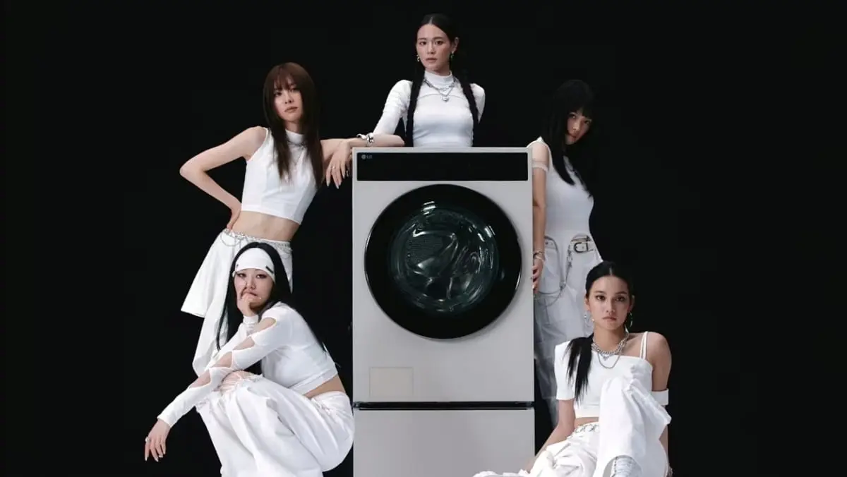 LG Electronics built a 5-member girl group to sell a washing machine — and their song hit #1 on Instagram