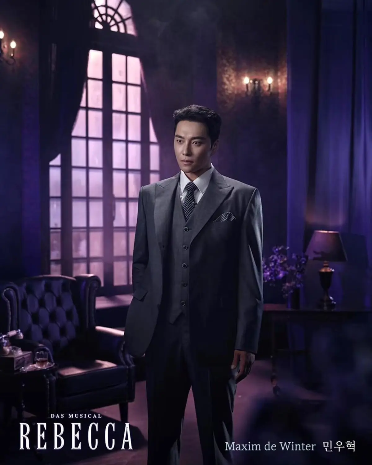 Min Woo-hyuk joins 'Rebecca' as Maxim de Winter for 8th season run at Chungmu Art Center