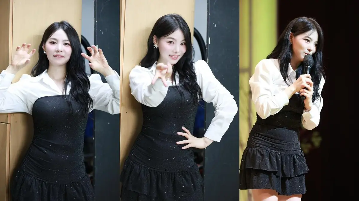 MINIMANI's Yoo Soo-hyun spotted at TBC Gayo Academy