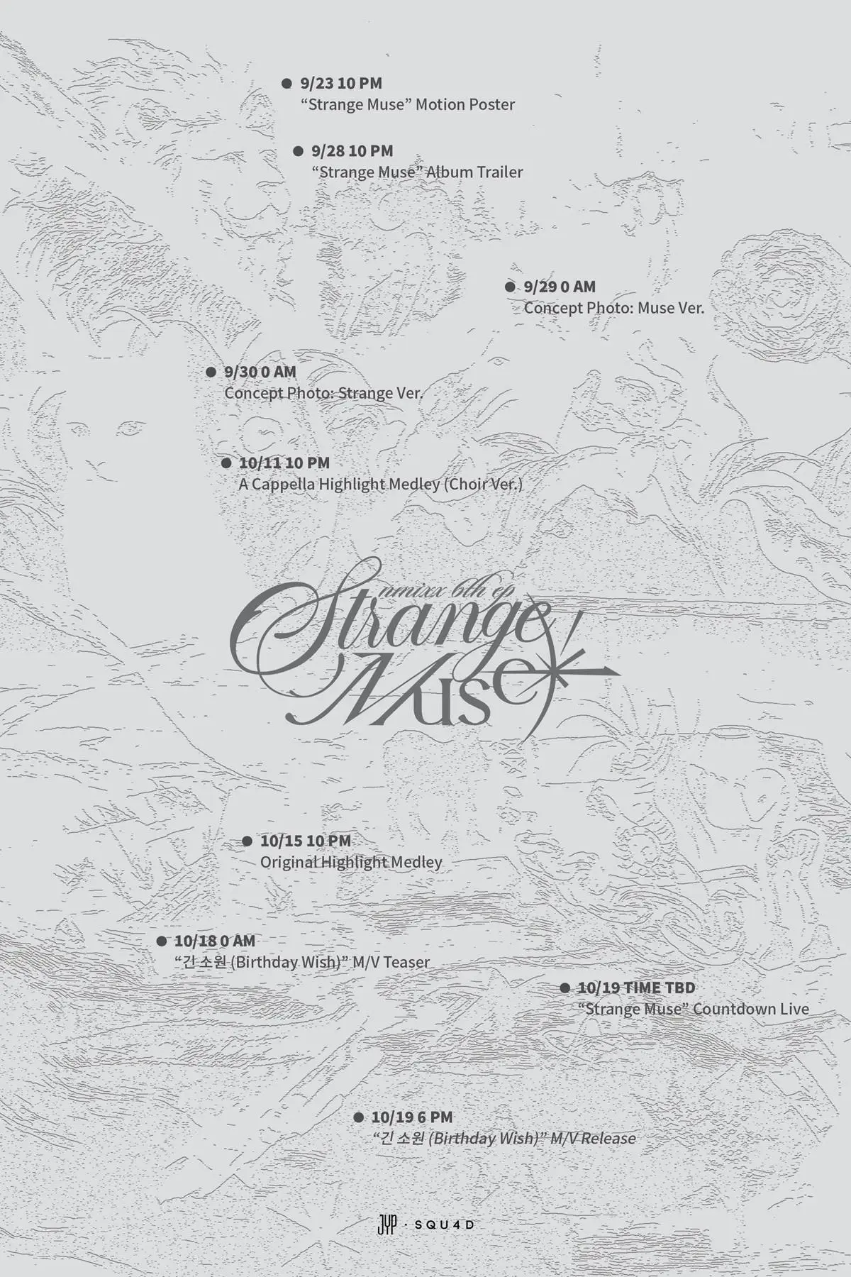 NMIXX set October 19 comeback with sixth mini album 'Strange Muse'