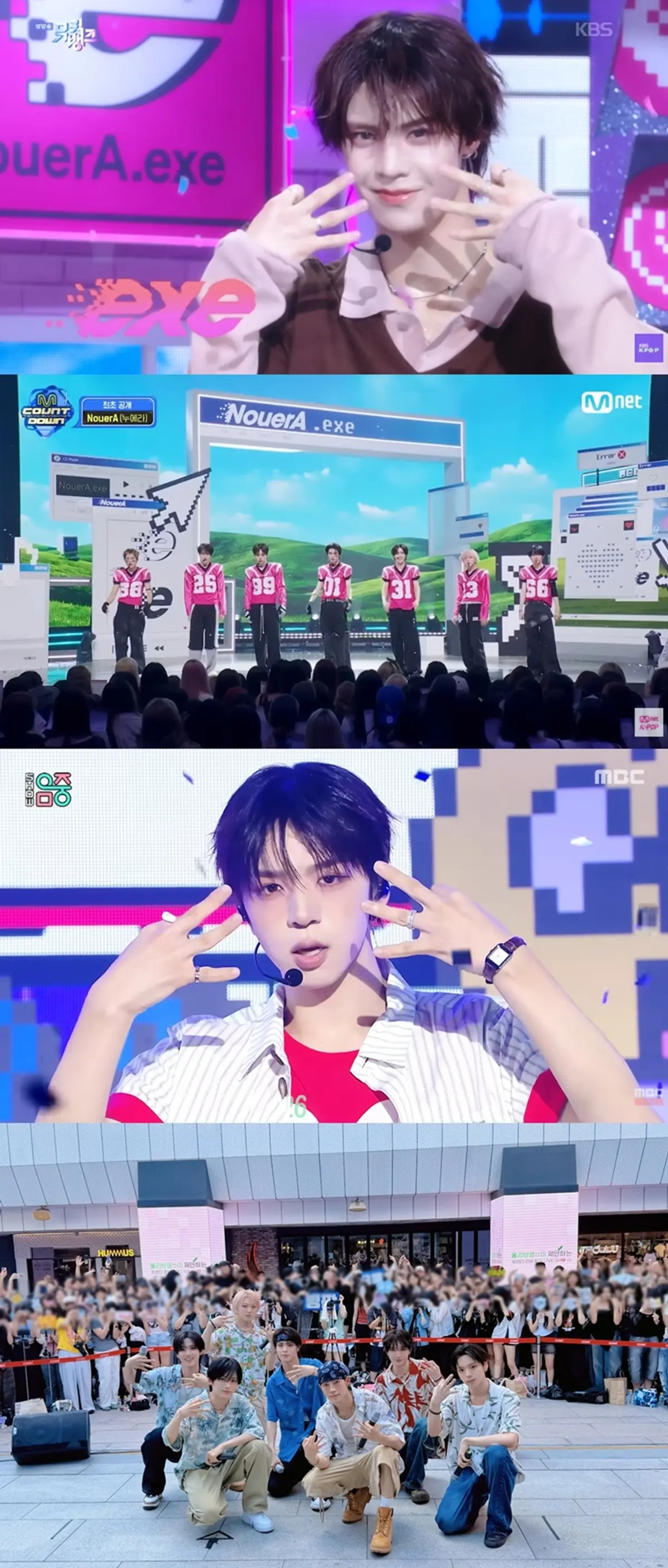 NouerA's '.exe' MV crosses 10M views in comeback week that ran from music shows to COEX busking