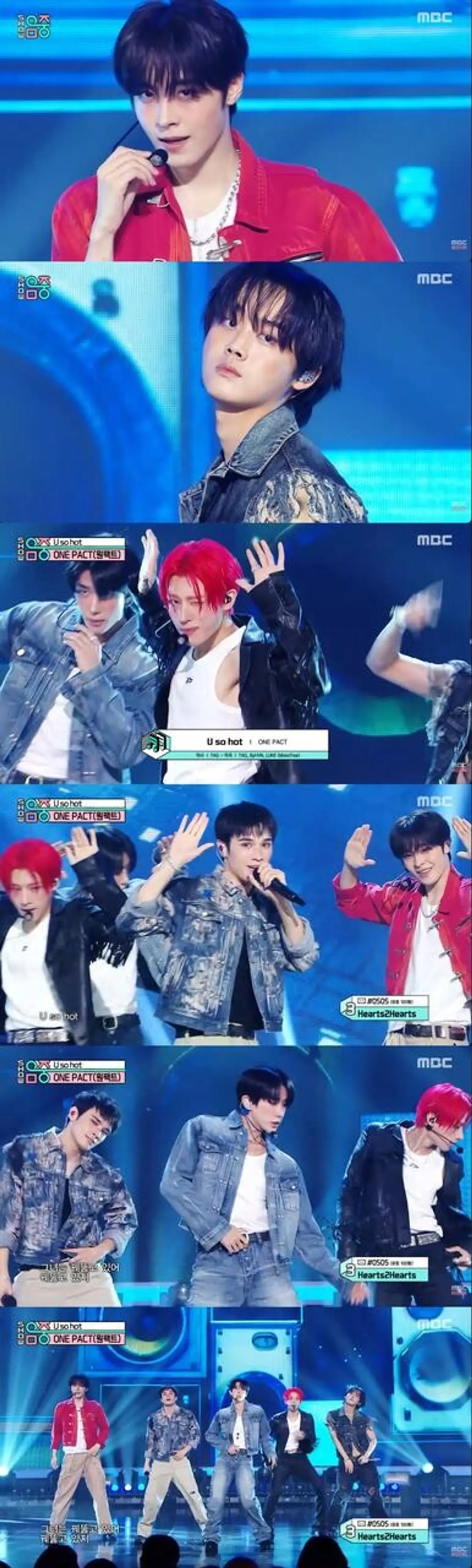 ONE PACT performs 'U so hot' on Show! Music Core, member TAG produced entire single