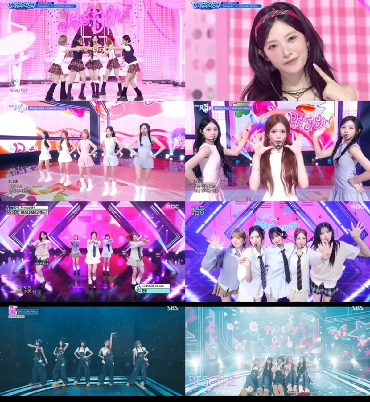 RESCENE wraps 'Pretty Girl' promotions with first-ever music show win