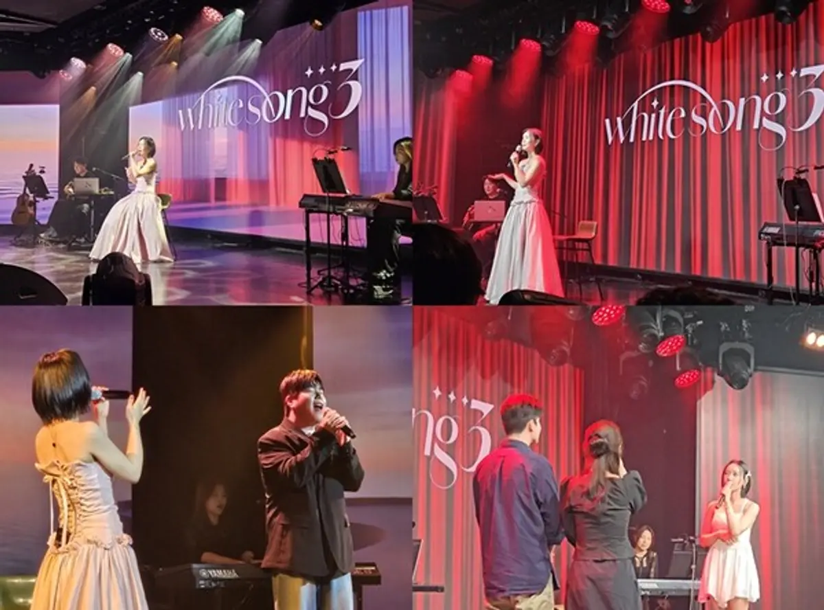 Song Ha-ye wraps sold-out 'WHITE SONG 3' concert in Seoul, previews new single '그대이길'