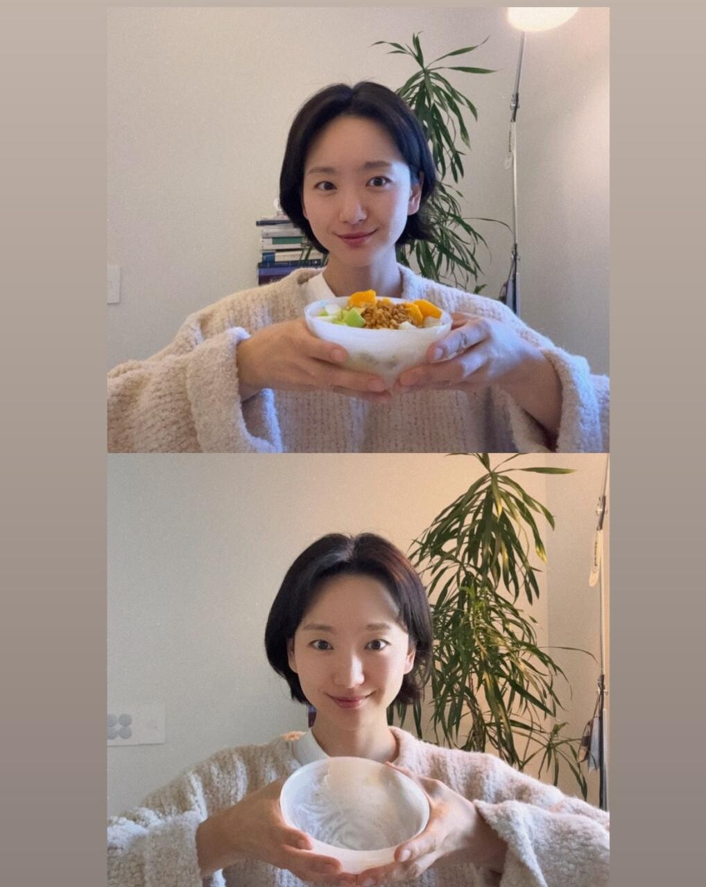 Won Jin-ah joins World Food Day campaign with empty-bowl post