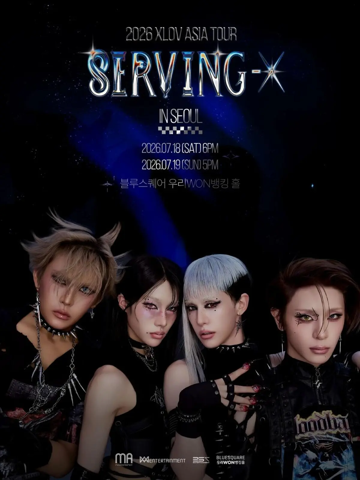 XLOV kicks off 6-city Asia tour 'Serving-X' in Seoul on July 18–19